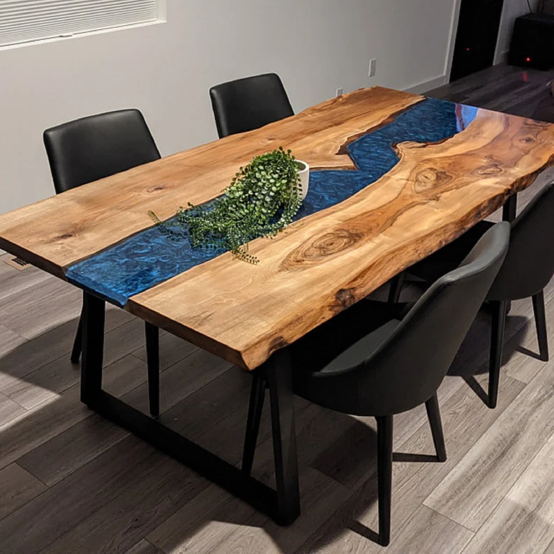 Blue River Dining Table with 4 Chairs